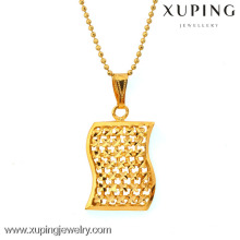 30893 xuping 24K color oro nuevo diseño colgante de oro